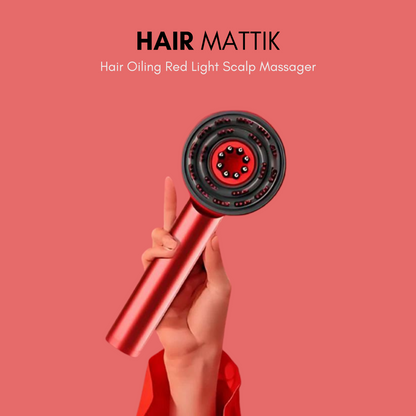 Hair Mattik - Hair Oiling Red Light Scalp Massager